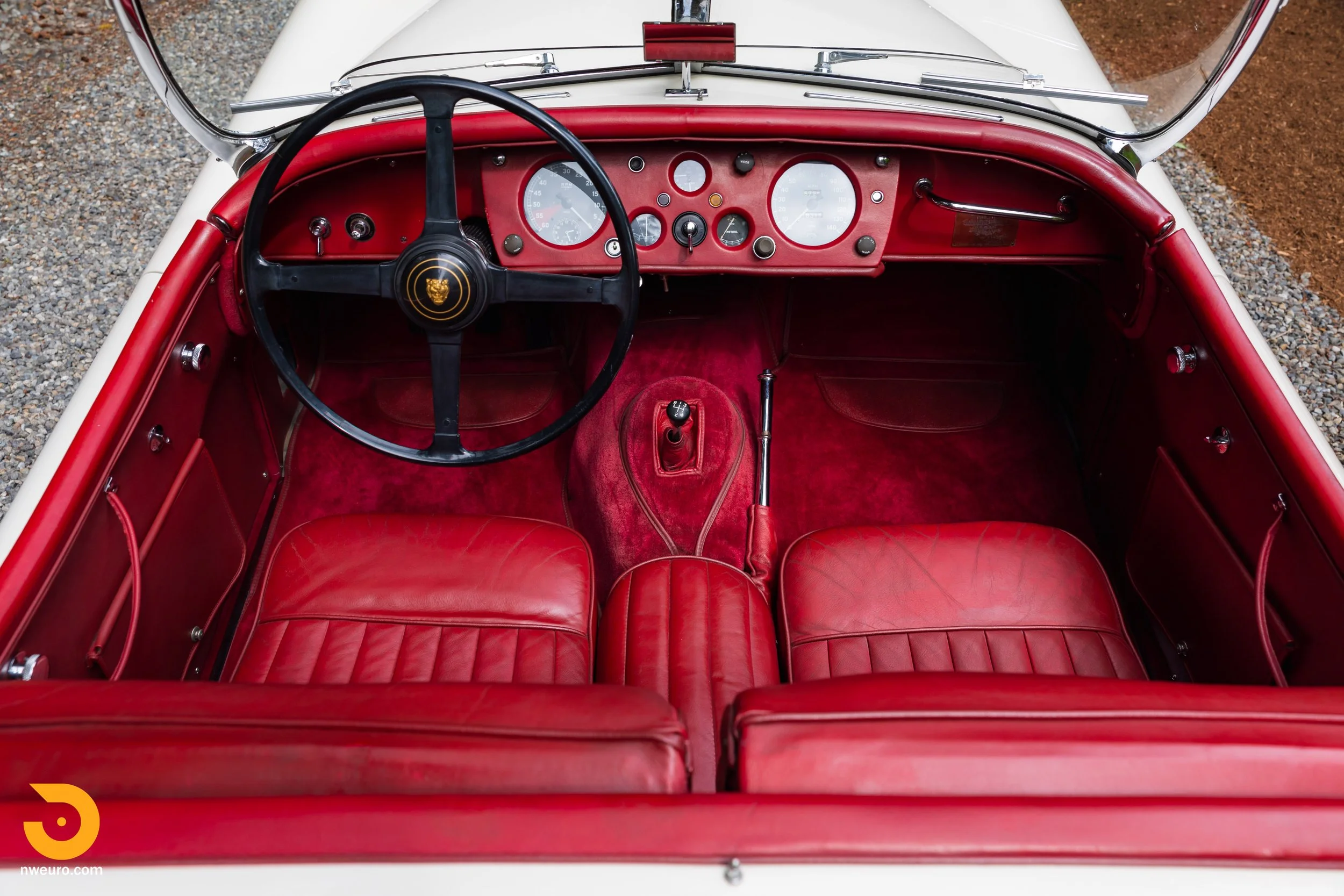 1955 Jaguar XK140 MC — Northwest European